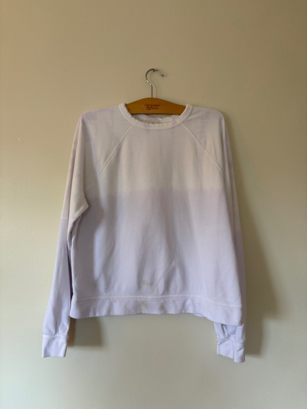 Women's Lavender Tie Dye Pullover Sweatshirt